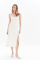 Reina dress ecru woman