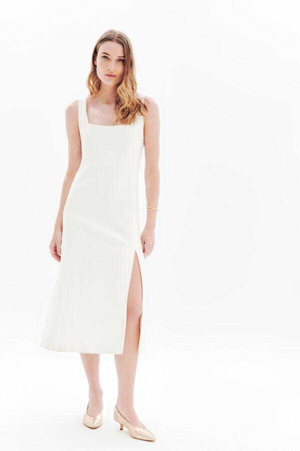 Kleid Reina naturfarben damen