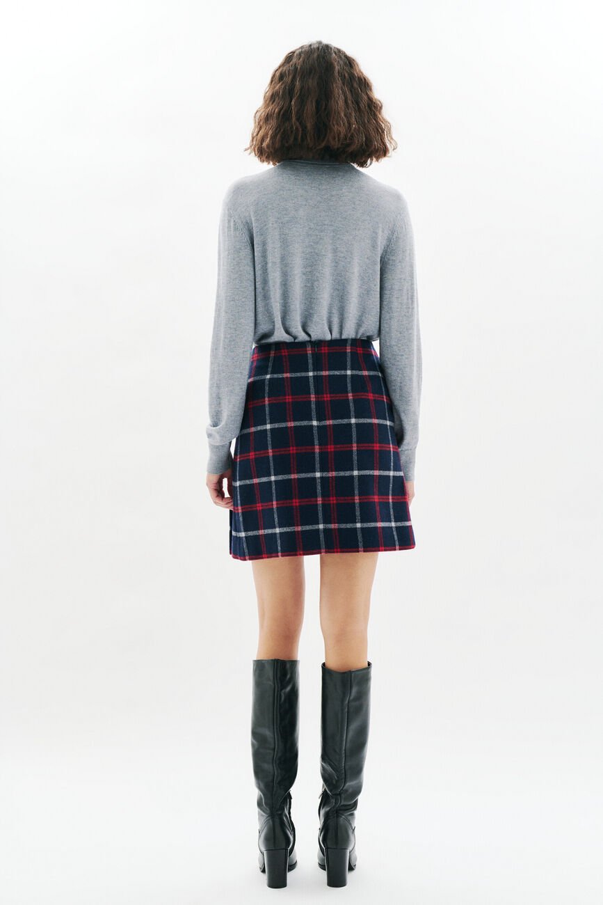 Jmargaret skirt navy blue woman