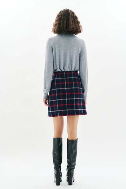 Jmargaret skirt navy blue woman