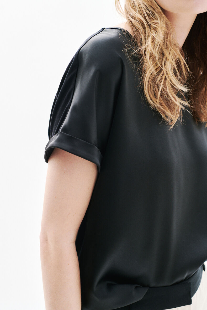 T-shirt Tmargerita noir femme