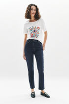 Telegance t-shirt ecru woman
