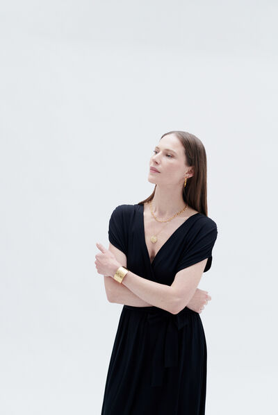 Robe rwendy noir femme