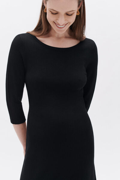 Robe rabia noir femme