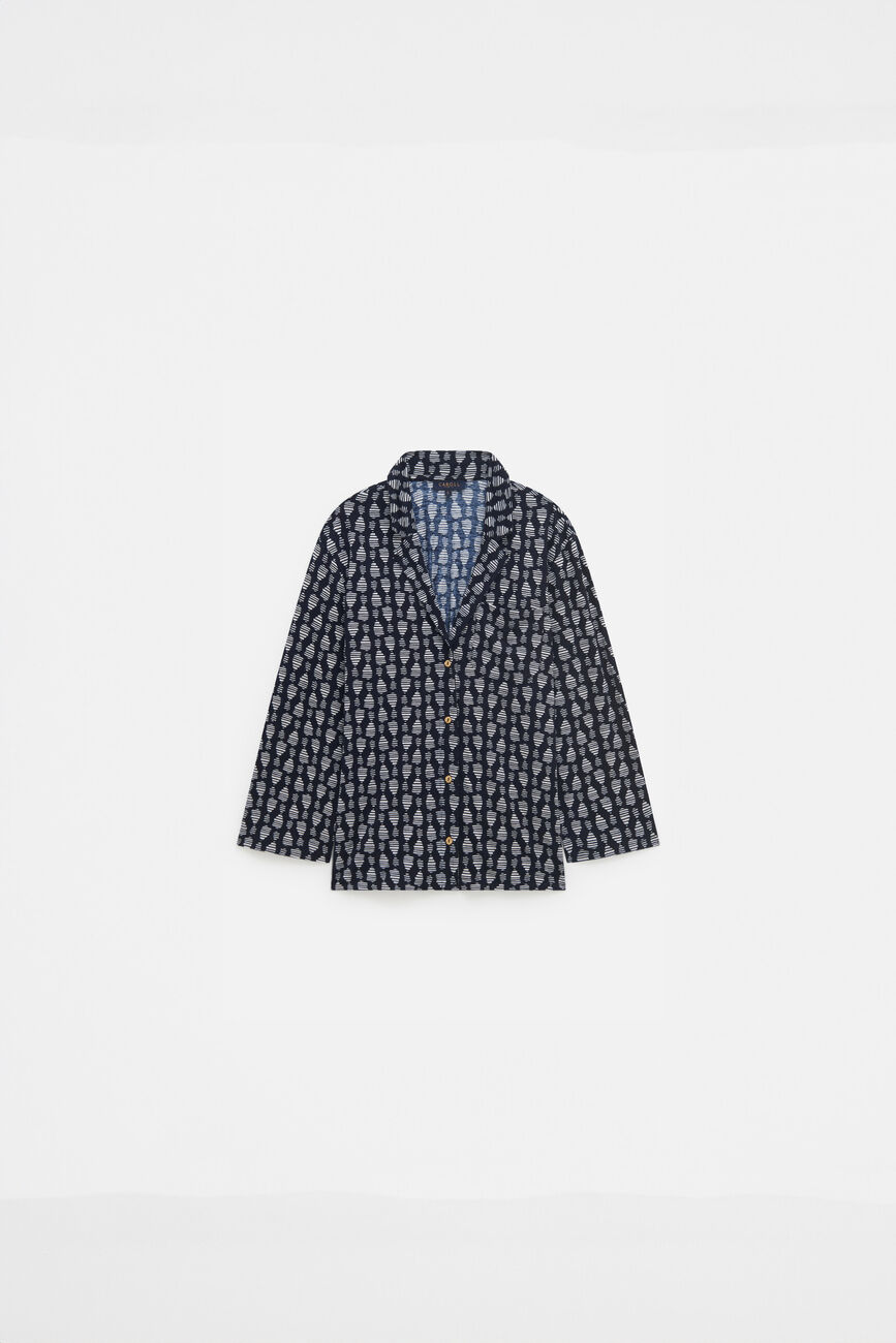 testelano T-shirt navy blue woman