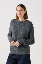 Mgrace2 sweater dark grey woman
