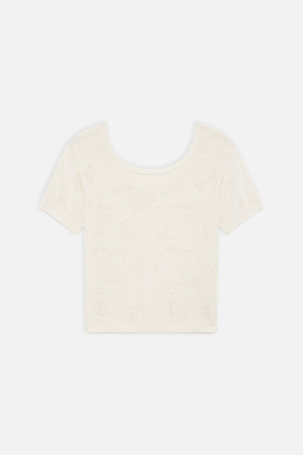 Pull Mialie blanc femme