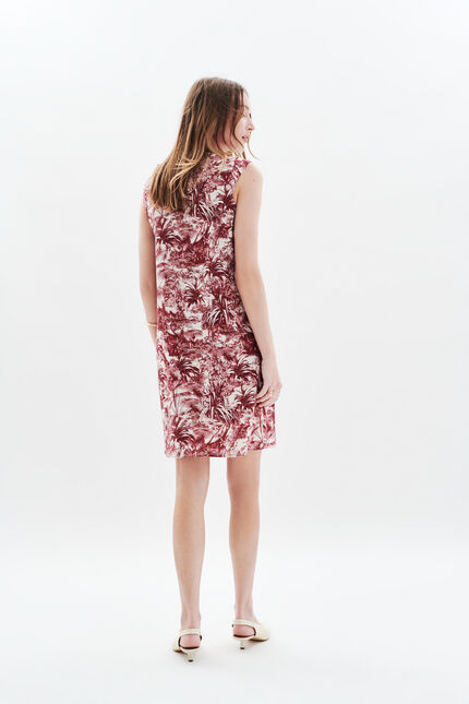 Abito Ramela rosso bordeaux donna