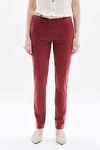 Adelmo pants burgundy woman
