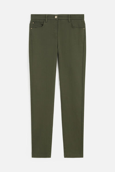 Broek Tony khakigroen vrouw