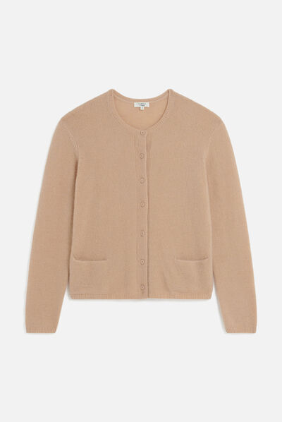 Gilet maurane marron femme