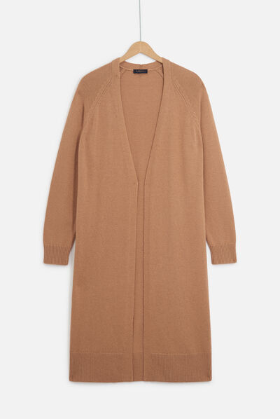 gilet armelle camel femme
