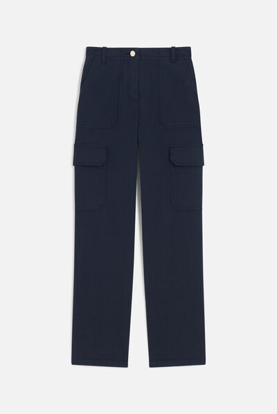 Broek Parks marineblauw vrouw