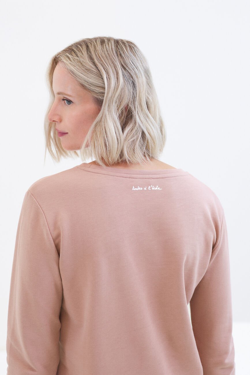 Sweatshirt Lamia rot damen