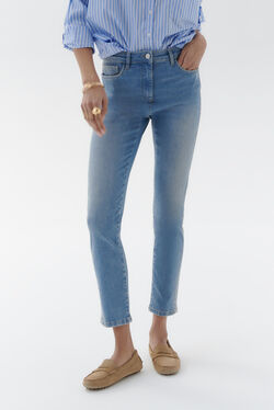 Pantalon pims denim baby bleu femme