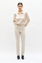 Darling straight-leg pants sand woman