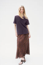 thugo T-shirt plum woman