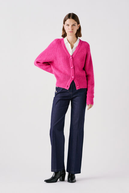 Gilet mlamar Made in Italy rosa donna