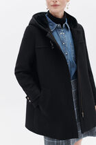 Guimotin coat black woman