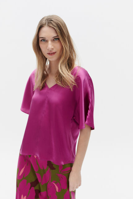 Blouse cselma violet clair femme