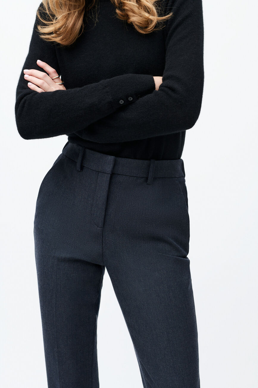 psidiko21 trousers dark grey woman Psidiko21 trousers dark grey woman