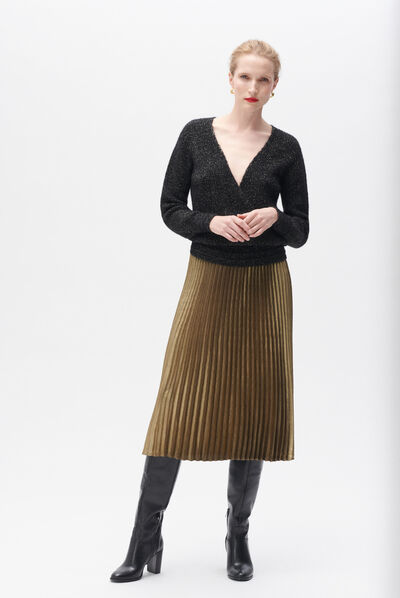 Pull monica noir femme