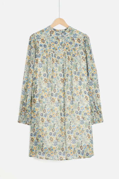 robe anderson jaune clair femme