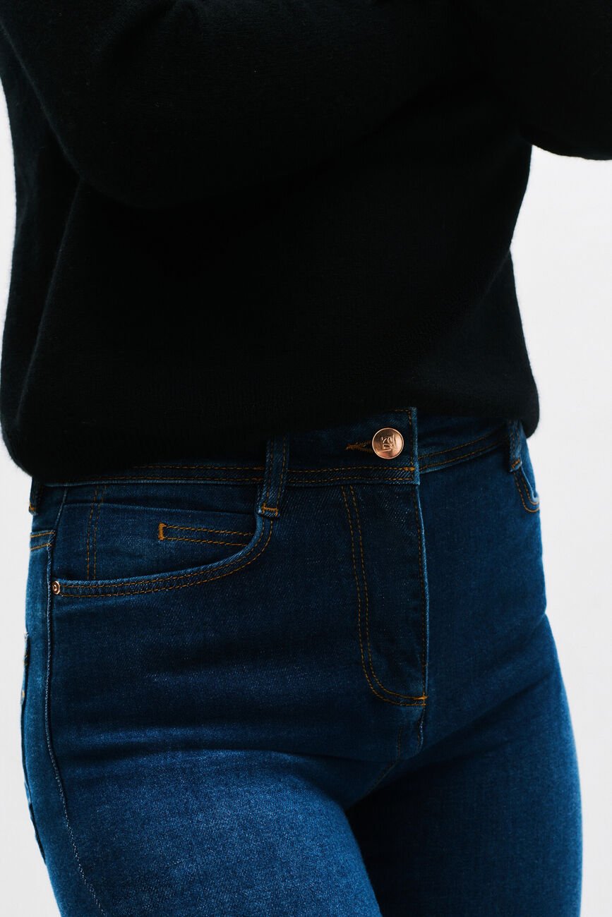 Pantalon Percy denim double stone femme