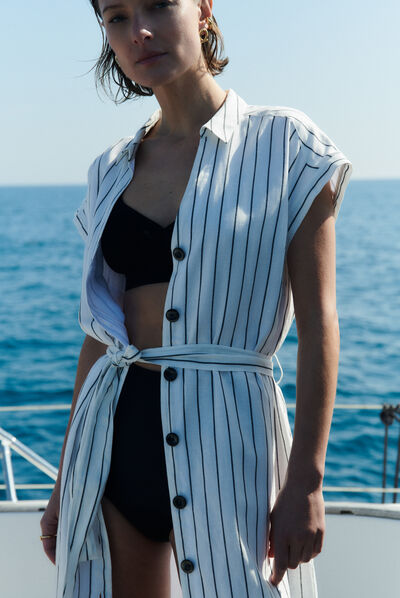 Robe rbetina ivoire femme
