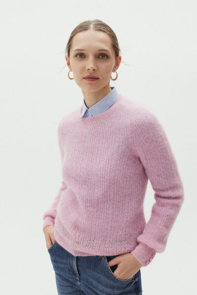 pull justine parme femme
