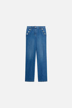 Permal trousers stone denim woman