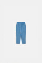 pnoori trousers baby blue denim woman