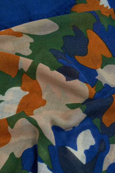 Foulard anna vert clair femme