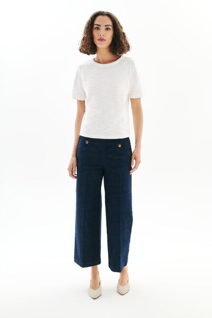 T-shirt Tdaphne ecru femme