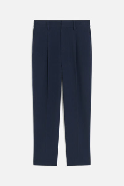 Pantalon palmer bleu marine femme