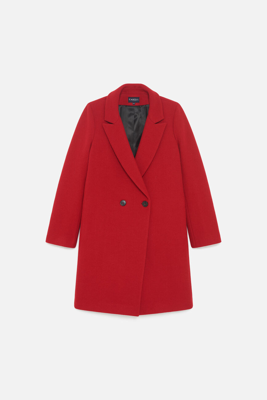 Manteau Gerard rouge femme