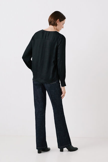 Blouse cmilana noir femme