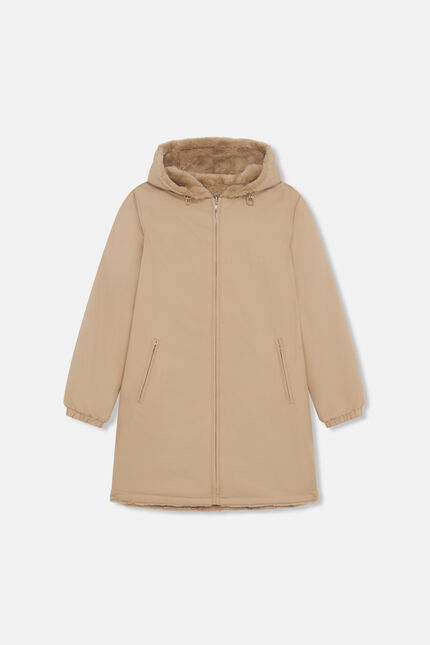 Manteau goodwin camel femme