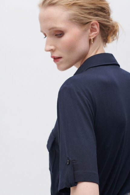 T-shirt testelo bleu marine femme
