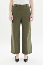 Paolo trousers khaki green woman