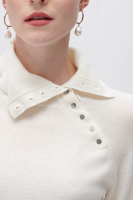Pullover Melissandre elfenbein damen