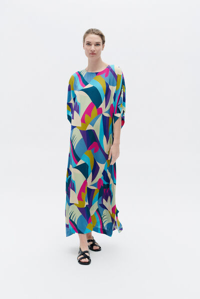 robe marina violet femme