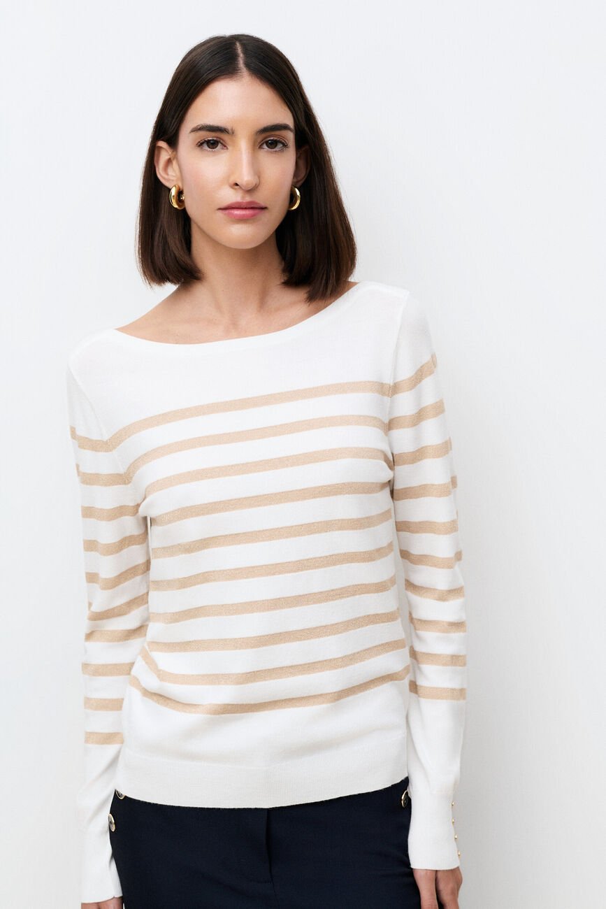 Pullover Mjulie gold damen