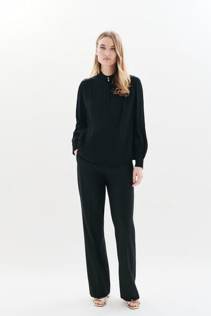 Blouse Cosma noir femme