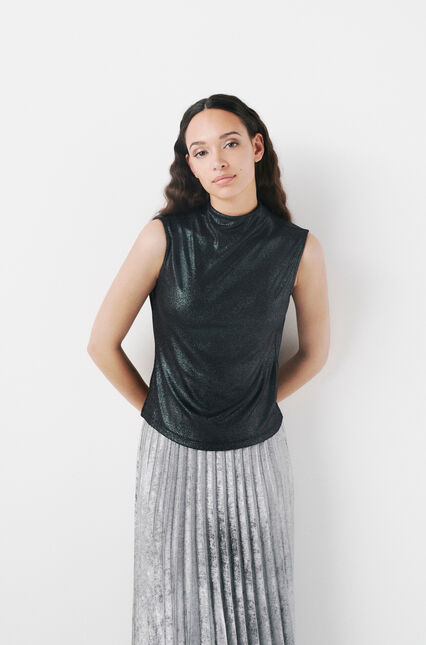 t-shirt tfancy silbergrau damen