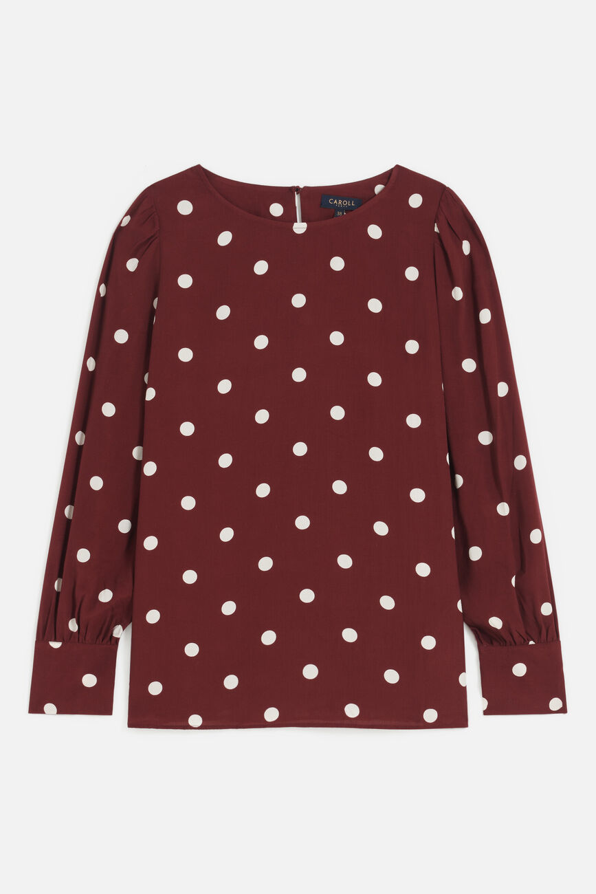 Blouse christy bordeaux femme