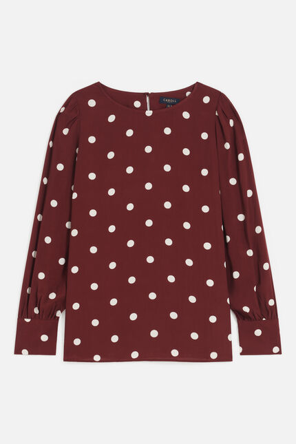 Blouse christy bordeaux femme