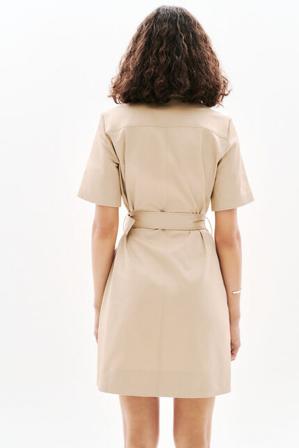 Robe Rsonia2 taupe femme