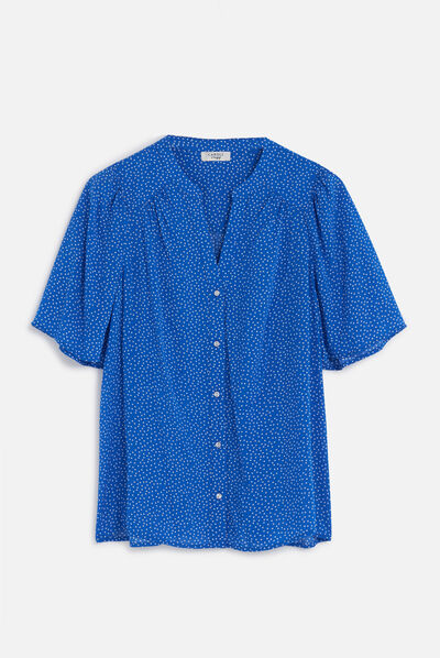 Camicia carla3 blu navy donna