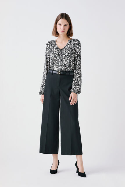 Pantalon Pandan noir femme